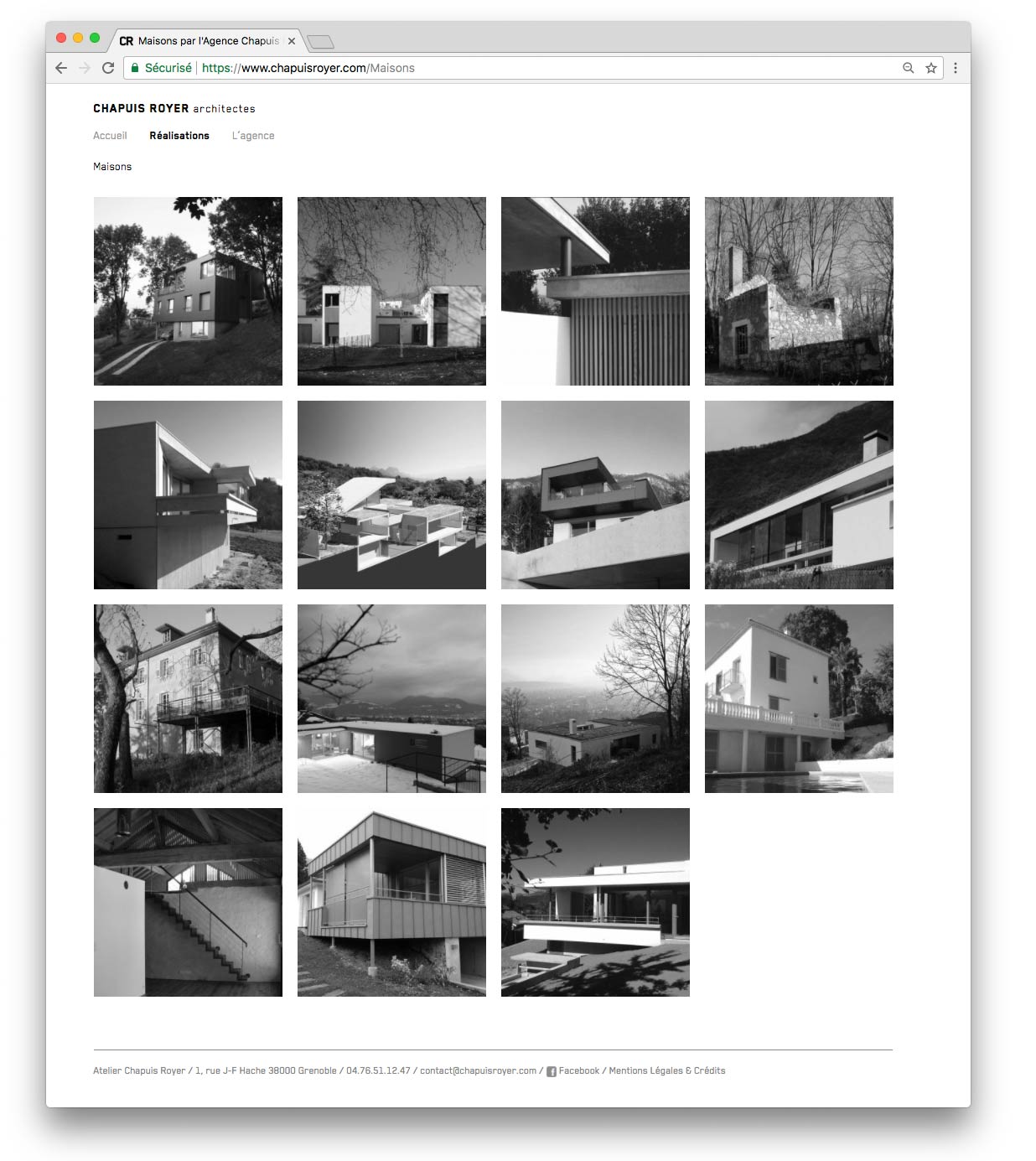 Création du site Internet Chapuis Royer