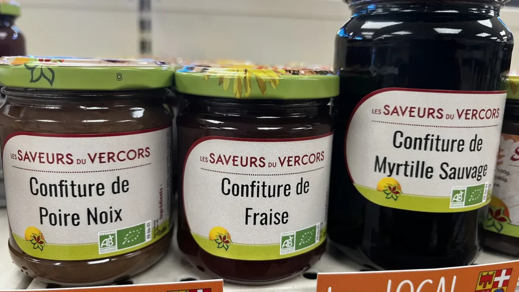 Design étiquettes Pot de confiture