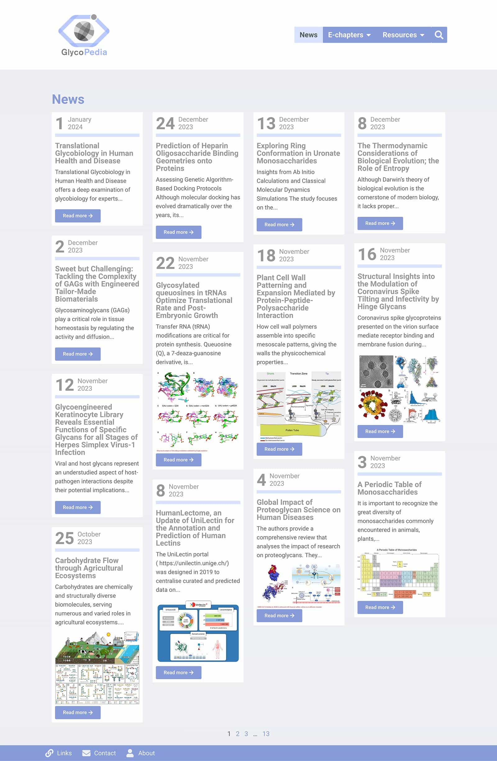Site Internet glycopedia