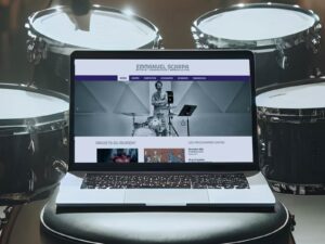 Site Internet du batteur Scarpa