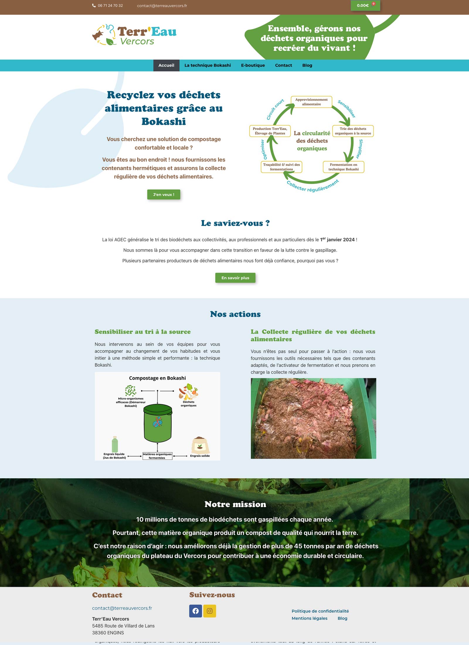Création du site Internet Vercors