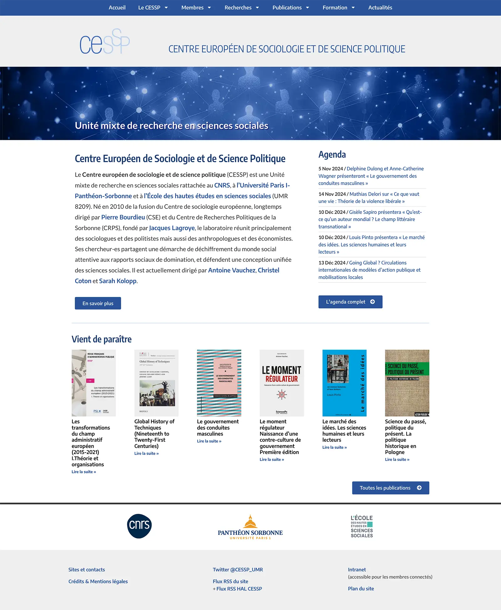 Prestataire site WordPress CNRS