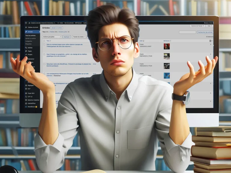 Autonomie sur un site Web pour les administrateurs