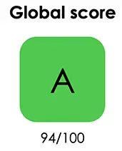 Yellow labs global score 94/100