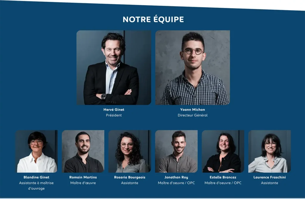 Création du site Internet Maréal - Prise de vues