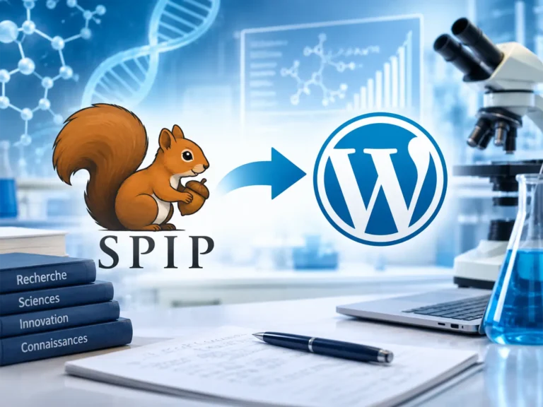 Migration scientifique de SPIP à WordPress