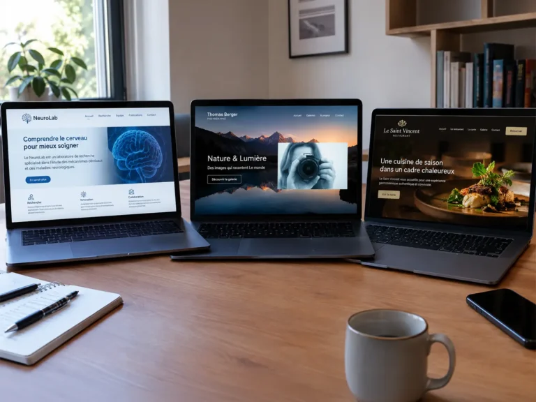 Sites Internet différents